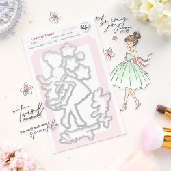 PINKFRESH STUDIO COUTURE GRACE DIE THE COUTURE EDIT