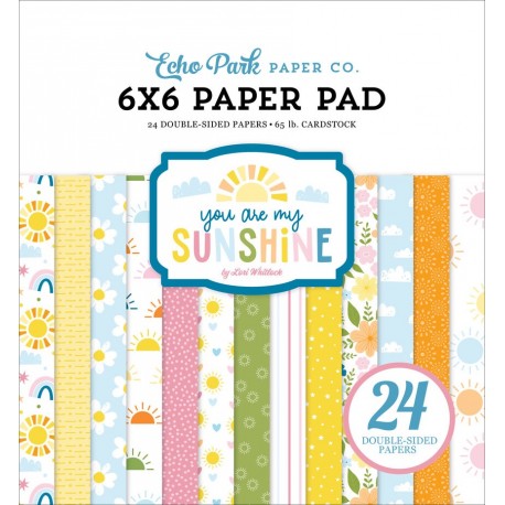ECHO PARK PAPER YOU ARE MY SUNSHINE PAPERPAD 15X15 cm