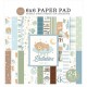 CARTA BELLA ECHO PARK PAPER LULLABIES BABY BOY PAPERPAD 15X15 cm