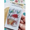 CHOU & FLOWERS TAMPONS CLEAR DOUDOU MUSICIEN "Mon p'tit jardin"