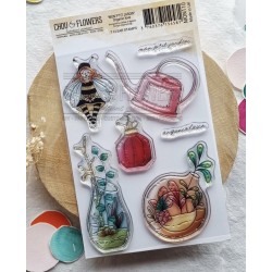 CHOU & FLOWERS TAMPONS CLEAR ORGANIC LOVE "Mon P'tit Jardin"