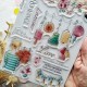 CHOU & FLOWERS TAMPONS CLEAR ROMANCE "Mon P'tit Jardin"