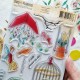 CHOU & FLOWERS TAMPONS CLEAR LA CAGE "Mon P'tit Jardin"