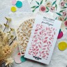 CHOU & FLOWERS POCHOIR A6 FEUILLAGES "Mon P'tit Jardin"