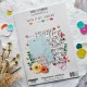 CHOU & FLOWERS PAPIERS A4 PAPETERIE CREATIVE "Mon P'tit Jardin"