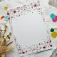 CHOU & FLOWERS PAPIERS A4 PAPETERIE CREATIVE "Mon P'tit Jardin"