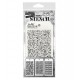 Tim Holtz Layering Stencils, SET 14 MINI STENCIL 3 pcs