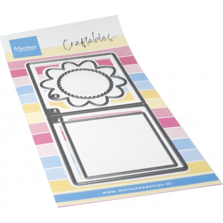MARIANNE DESIGN CRAFTABLES FLOWER TAG