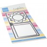 MARIANNE DESIGN CRAFTABLES FLOWER TAG