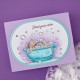 SPELLBINDERS - HOUSE MOUSE PARTY PARADE COLLECTOR BUNDLE Rubber Stamp