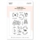 FLORILEGES DESIGN TAMPONS CLEAR HAPPY DAY "Murmures"