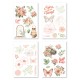 FLORILEGES DESIGN 4 PLANCHES STICKERS "MURMURES"
