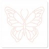 FLORILEGES DESIGN POCHOIR DE PIERCING PAPILLON FLOTTANT "MURMURES"