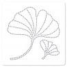 FLORILEGES DESIGN POCHOIR DE PIERCING FEUILLES DE GINKGO