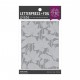 Hero Arts LOTUS FIELD - SET STENCIL-BETTERPRESS PLATE