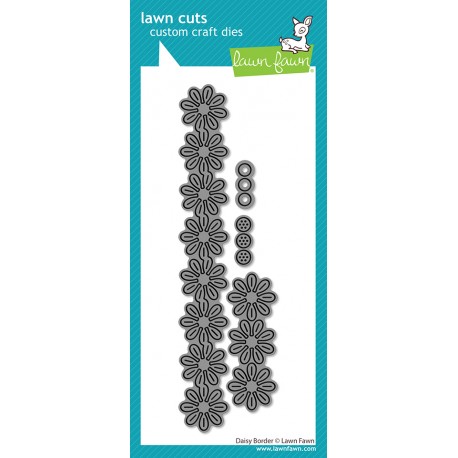 LAWN FAWN DIES - DAISY BORDER DIES