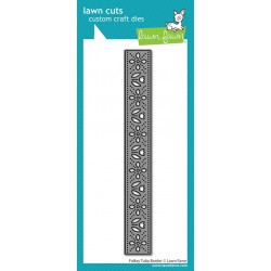 LAWN FAWN DIES - FOLKSY TULIP BORDER DIE