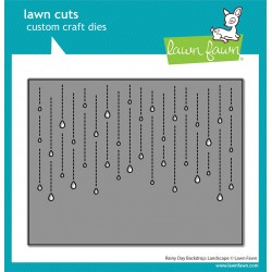 LAWN FAWN DIES - RAINY DAY BACKDROP LANDSCAPE DIES
