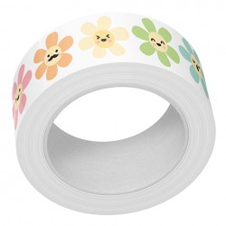 LAWN FAWN WASHI VERTICAL HAPPY FLOWERS