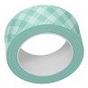 LAWN FAWN WASHI AQUA GINGHAM