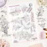 PINKFRESH STUDIO "WHISPERING DAFFODILS" CLEAR STAMP by THE WHIMSICAL CREATIVE DESIGN STUDIO