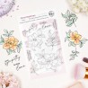 PINKFRESH STUDIO "FLORAL DAYDREAM" CLEAR STAMP by THE DAYDREAM EDIT by Inna Moreva