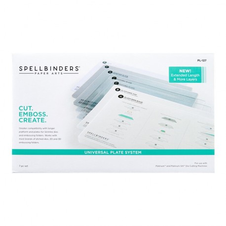 SPELLBINDERS Universal Plate System (7pces)