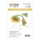 SPELLBINDERS - HOUSE MOUSE SUNFLOWER WALK CLING RUBBER STAMP