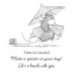 SPELLBINDERS - HOUSE MOUSE FUN IN THE SUN CLING RUBBER STAMP