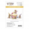 SPELLBINDERS - HOUSE MOUSE THE CHERRY ON TOP CLING RUBBER STAMP