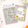 PINKFRESH STUDIO SUNLIT GARDEN CLING STAMP - SUNLIT MANOR COLLECTION