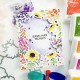 PINKFRESH STUDIO SUNLIT GARDEN CLING STAMP - SUNLIT MANOR COLLECTION