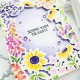 PINKFRESH STUDIO SUNLIT GARDEN STENCIL- SUNLIT MANOR COLLECTION