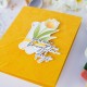 PINKFRESH STUDIO BLOSSOM MEDALLION PRESS PLATE - SUNLIT MANOR COLLECTION