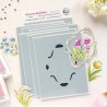 PINKFRESH STUDIO BLOSSOM MEDALLION STENCIL - SUNLIT MANOR COLLECTION