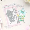 PINKFRESH STUDIO BLOOM AND BUDS PRESS PLATE - SUNLIT MANOR COLLECTION