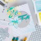 PINKFRESH STUDIO BLOOM AND BUDS PRESS PLATE - SUNLIT MANOR COLLECTION