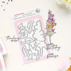 PINKFRESH STUDIO CARDINAL KISS DIE - SUNLIT MANOR COLLECTION