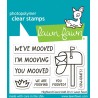 LAWN FAWN CLEAR STAMPS - HIGHLAND COWS ADD-ON