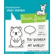 LAWN FAWN CLEAR STAMPS - QUOKKA MY WORLD