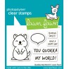 LAWN FAWN CLEAR STAMPS - QUOKKA MY WORLD