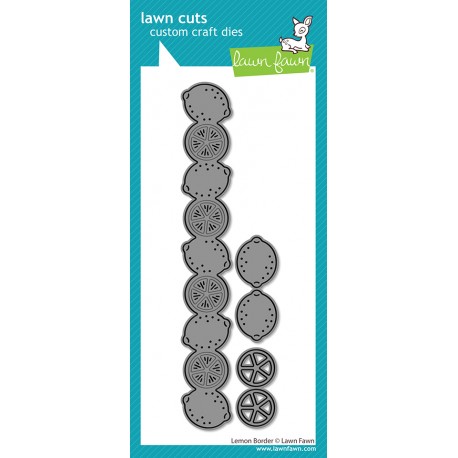 LAWN FAWN DIES - LEMON BORDER DIES