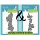 LAWN FAWN DIES - SET SCRIPTY SMILE & OUTLINE