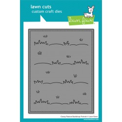 LAWN FAWN DIES - GRASSY PASTURE BACKDROP PORTRAIT DIES