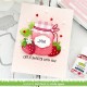 LAWN FAWN STENCIL - DAISY BLOOM BACKGROUND