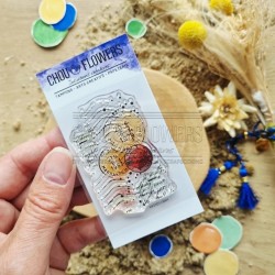 CHOU & FLOWERS TAMPONS CLEAR TIMBRE MARRAKECH "Le Chant des Dunes"