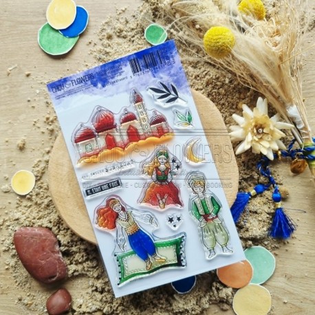 CHOU & FLOWERS TAMPONS CLEAR MILLE ET UNE NUITS "Le Chant des Dunes"