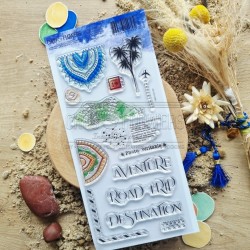 CHOU & FLOWERS TAMPONS CLEAR DL TEXTURE AVENTURE "Le Chant des Dunes"