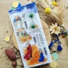 CHOU & FLOWERS TAMPONS CLEAR DL ESCAPADE NOMADE "Le Chant des Dunes"