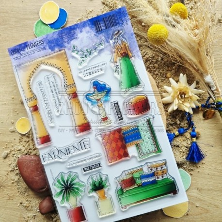 CHOU & FLOWERS TAMPONS CLEAR AMBIANCE ORIENTALE "Le Chant des Dunes"